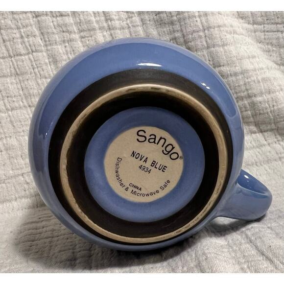 Blue Stoneware Mug - Picture 2 of 6